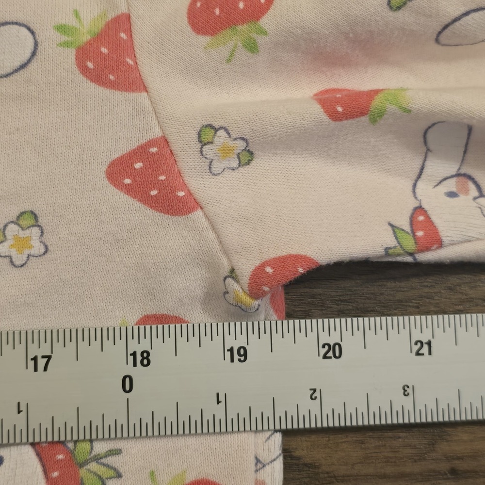 Sanrio Cinnamoroll Strawberry Hoodie S Pink Kawaii Cute‎ Y2K Coquette - Picture 8 of 10